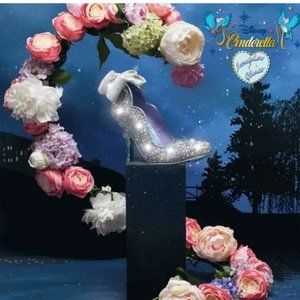 Irregular Choice x Disney Cinderella Call Me Cinders Light-Up Glitter Heels